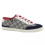 Bleu Gucci Espadrilles Espadrilles A Lacets Barcelone Pas Cher